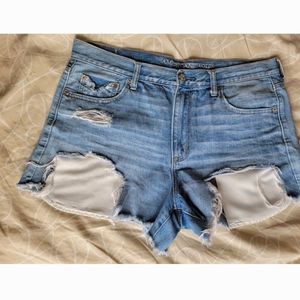 American eagle jean shorts